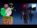 5 Players VS Every Horror Mod On A Single Minecraft Block