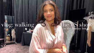 vlog: walking the VS show in the fantasy bra