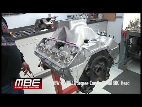 MBE 18Degree Big Block Chevy Conventional Cylinder Head EXPLAINED ** TECH VIDEO **