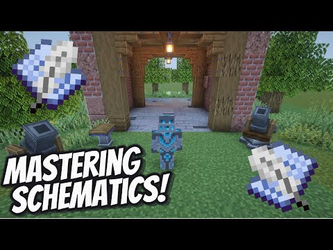 How to Use Schematics | Minecraft Create Mod Step-by-Step Guide