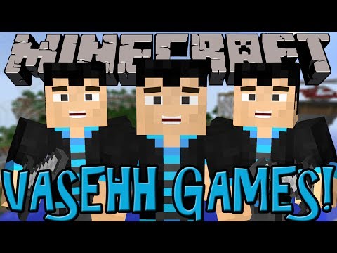 Minecraft: VASEHH GAMES! - w/ Vasehh & SteelxSaint!