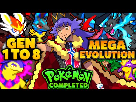 Pokemon GBA Rom Hack 2023 With Mega Evolution, Z-Moves, Gen 1-9