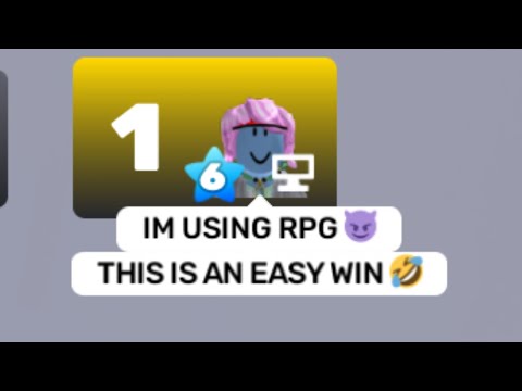 When your opponent uses the RPG in Rivals...