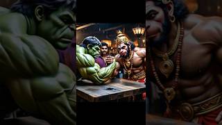 Download lagu Arm wrestling between Lord Hanuman and hulk💪🔥| who will win?#hanuman #hulk#shorts mp3
