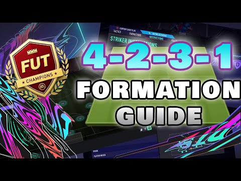 4-2-3-1 BEST FORMATION AND TACTICS TUTORIAL META INSTRUCTIONS - ELITE PLAYER #FIFA21