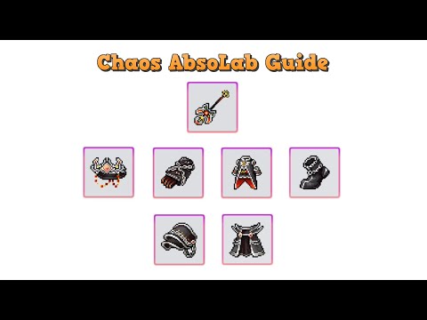 MapleStory M 4 Paths of Making Chaos AbsoLab Equipment & Chaos Set Effect 楓之谷M 4種製作混沌航海師裝備的途徑和混沌套裝效果