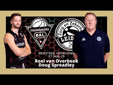 PrismaWorx BAL - ZZ Leiden (27-Sept) : Wedstrijd interviews & Highlights