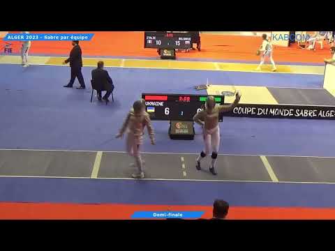 Algiers World Cup 2023 SWS TEAM - L4 - Ukraine v France