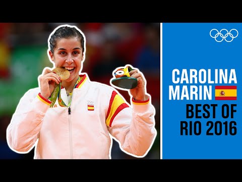 BEST rallies from Carolina Marin 🇪🇸at Rio 2016 !