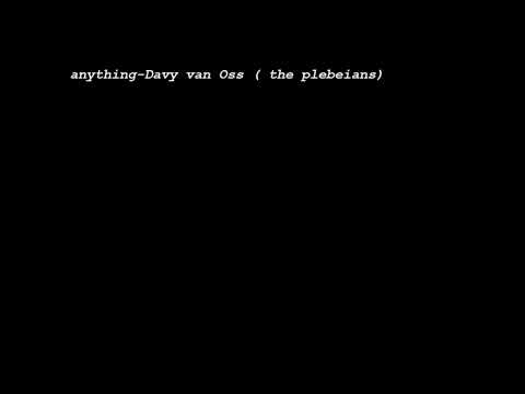 anything-composed by davy van oss ( the plebeians)