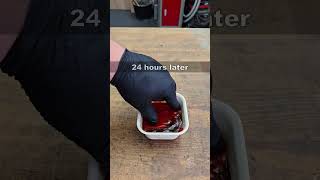 🍅 Ketchup vs. Rust 🛠️ - Rust Remove #shorts #removerust #restoration #forgottenshine