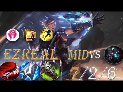 Ezreal Vs Ekko Mid. Trying To Carry My Hard Inting Top (Yasuo). League Of Legends