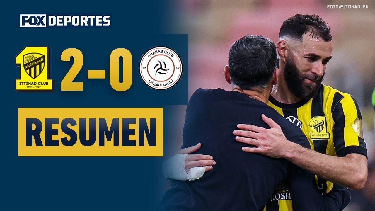 🔥😎 ¡GANÓ EL EQUIPO DE BENZEMA! | Al-Ittihad 2-0 Al-Shabab | Saudi Pro League | J11 | HIGHLIGHTS