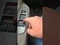 How to roll window up with broken window switch
