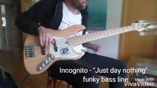 Incognito &quot;Just say nothing&quot; funky bass