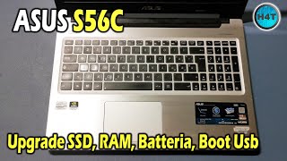 ASUS S56C Upgrade: SSD, RAM, Batteria e Boot da USB