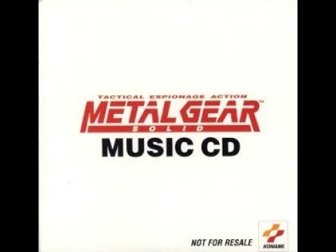 Metal Gear Solid Music CD