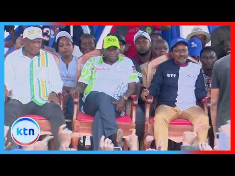 Opposition leaders continue Western Kenya tour launching fresh attacks against President Ruto