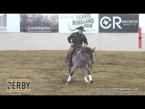 Blind Sided ridden by Jay McLaughlin  - 2017 NRCHA Derby-Open Two Rein - Fence Score: 226