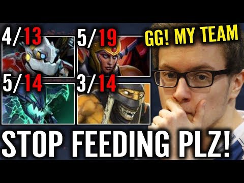 1 vs 9 AIDS/HIV Game MIRACLE Tank All Craxy Gameplay Dota 2 7.12