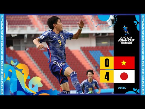 #AFCU17 - Full Match - Group D | Vietnam (VIE) vs Japan (JPN)