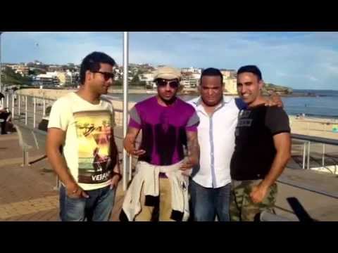 Jazzy B & Navjeet Kahlon At Bondi Beach Sydney