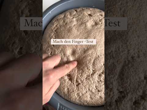 Mit diesem Finger Test gelingt dir jedes Brot 🥖🥰 #oneupbylejla #sauerteig
