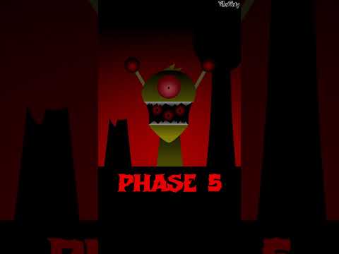 Evolution of Simon | 1-8 Phases  #sprunki  #incredibox