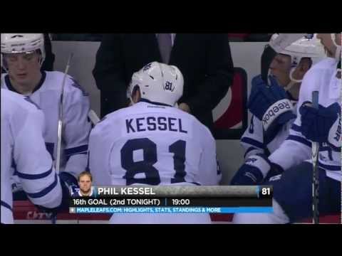 Kessel's 2nd Goal - Leafs 2 vs Canes 3 - Nov 20th 2011 (HD)
