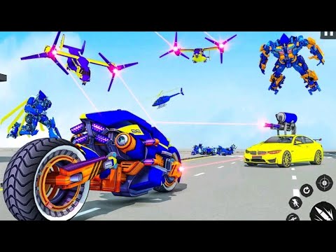 Dragon Robot Car Game: Robot Transforming Mobile Gameplay (Android/iOS)