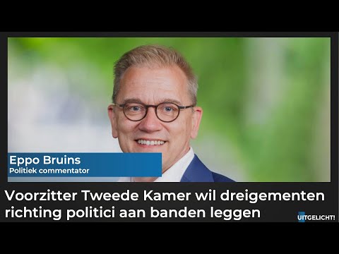 Uitgelicht! 02 juni 2023 - Eppo Bruins over dreigementen richting politici via sociale media