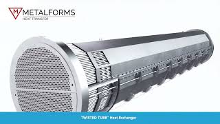 Metalforms Heat Transfer TWISTED TUBE® Heat Exchanger Technology