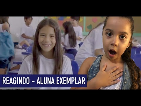 REAGINDO AO CLIPE A ALUNA EXEMPLAR - CLIPE OFICIAL - PLANETA DAS GÊMEAS