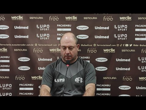 Coletiva Tecnico Vinicius Munhoz - AFE 1 X 2 SPFC - 19/01/2023