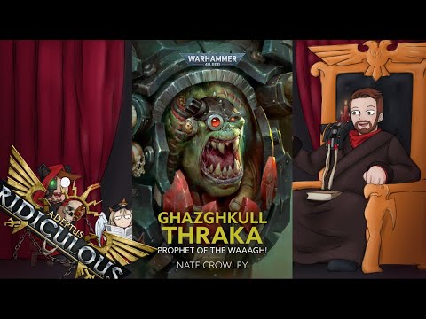 Ghazghkull Thraka: Book Club with Nate Crowley | Warhammer 40k Books