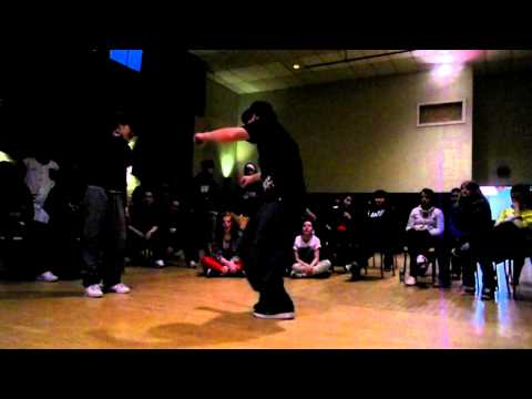 Three-styles Battle  -- Locking -- Akko vs Boris