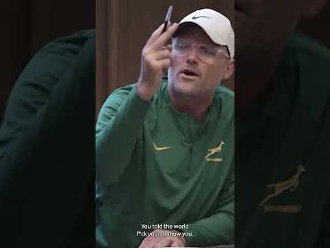 The best rugby coaches speech of all time #springboks #chasingthesun