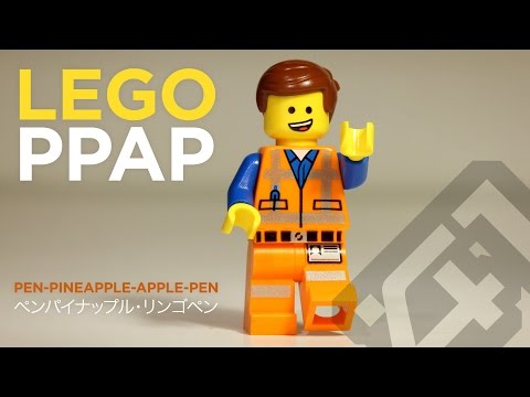 LEGO PPAP - Pen-Pineapple-Apple-Pen - Piko-Taro feat. Emmet