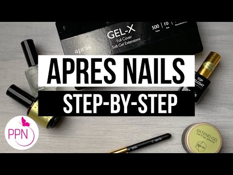Apres Soft Gel Nail Extensions Step By Step | Salon Application