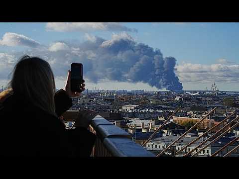 Attaque de drones sur un terminal pétrolier et un data center de Saint-Pétersbourg