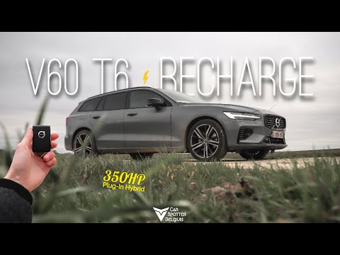 Volvo V60 T6 Recharge | 350hp AWD | POV Drive & REVIEW