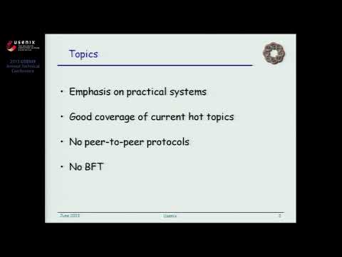 USENIX ATC '13 - Opening Remarks