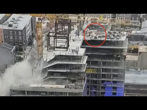 Never before seen video of the Hard Rock collapse