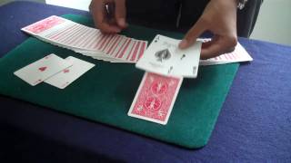 Black aces not red card trick - Aces negros no rojos