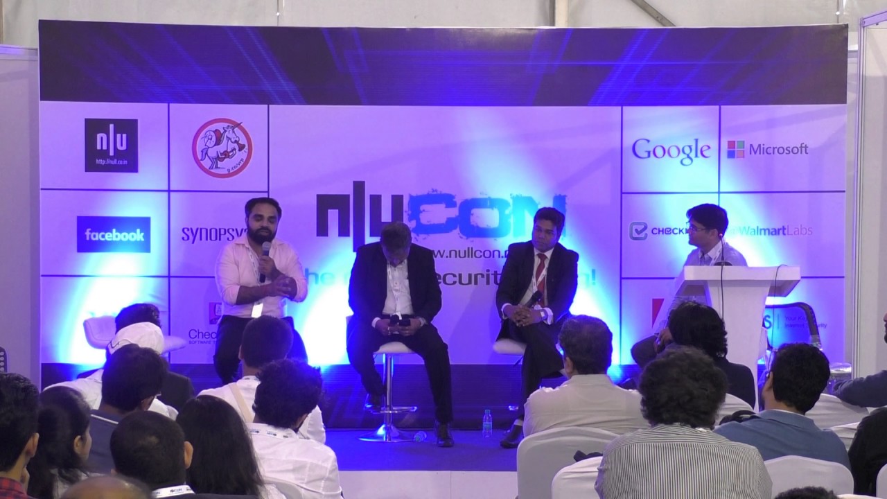 nullcon Goa 2017 - CXO Panel 'Cyber Security Blue Print For A Future'