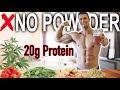 Protein Shake for Muscle Gain WITHOUT Protein Powder Recipe