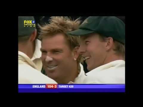 Shane Warne's Masterful Dismissal of Ian Bell - 1st Test, Lord's Cricket Ground 2005