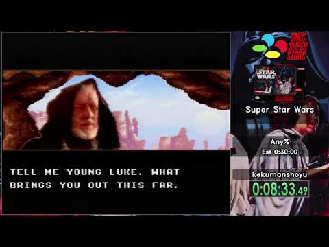 SNES Super Stars 2018 [109] - Super Star Wars (Any%) by kekumanshoyu