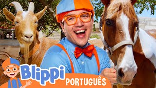 Blippi Encontra Animais da Fazenda! 🐐 Melhores Episódios 🐴 Vídeos Educativos para Crianças