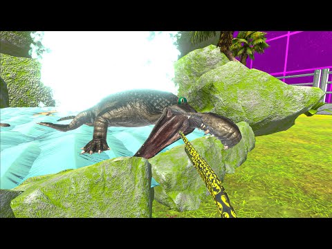 FPS NOCTURNAL SURVIVAL IN PREHISTORIC ZOO-Animal Revolt Battle Simulator